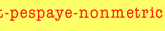 AFL-Font-pespaye-nonmetric.TTF