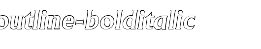 AdelonOutline-BoldItalic.ttf