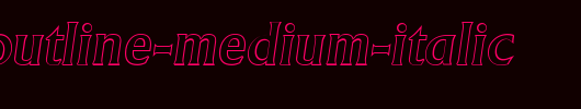 AdelonOutline-Medium-Italic.ttf