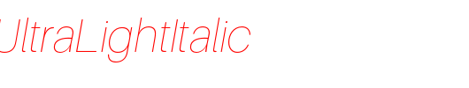 Aileron-UltraLightItalic_英文字体