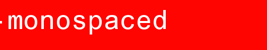 Arial-Monospaced.ttf