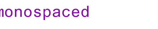 ArialMonospaced.ttf