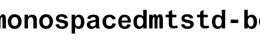ArialMonospacedMTStd-Bold.otf