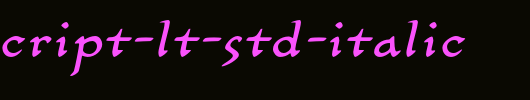 CarlinScript-LT-Std-Italic.otf