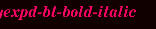 CenturyExpd-BT-Bold-Italic.ttf