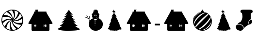 Christmas-Shapes.ttf