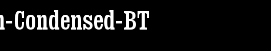 Clarendon-Condensed-BT_英文字体