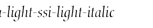 Conquista-Light-SSi-Light-Italic.ttf