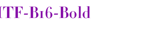 Didot-HTF-B16-Bold_英文字体