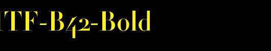 Didot-HTF-B42-Bold_英文字体