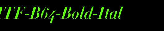 Didot-HTF-B64-Bold-Ital_英文字体