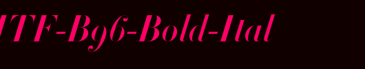 Didot-HTF-B96-Bold-Ital_英文字体