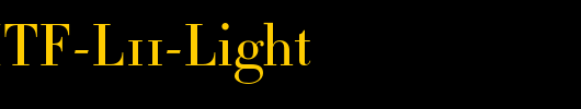 Didot-HTF-L11-Light_英文字体