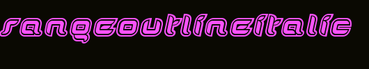 DorisOrangeOutlineItalic.ttf