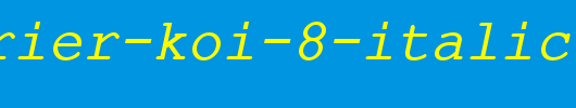 ER-Kurier-KOI-8-Italic.ttf