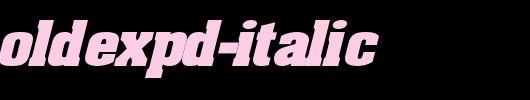 EricaBoldExpd-Italic.ttf