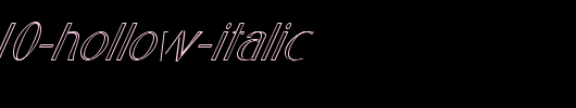 FZ-BASIC-10-HOLLOW-ITALIC.ttf