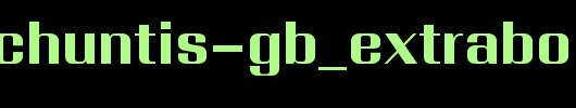 FZQingChunTiS-GB_ExtraBold.ttf