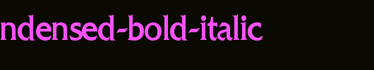 Franco-Condensed-Bold-Italic.ttf