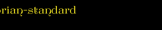 GreatVictorian-Standard.otf