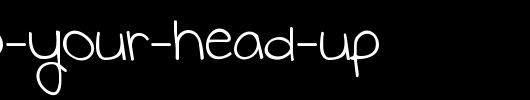 KG-Keep-Your-Head-Up.ttf