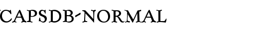 KennedyCapsDB-Normal.ttf