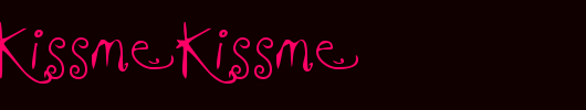 KissMeKissMeKissMe.ttf