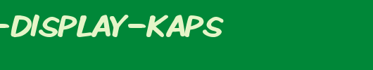 Komika-Display-Kaps.ttf