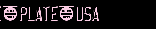 LICENSE-PLATE-USA.ttf