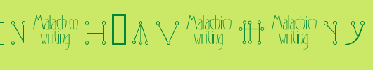 Malachim-Writing.ttf