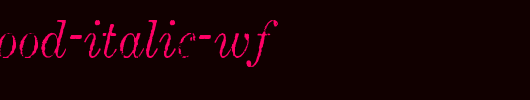 Matchwood-Italic-WF.ttf