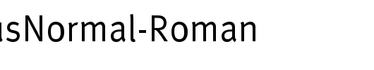 MetaPlusNormal-Roman_英文字体