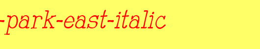 Mitchell-Park-East-Italic.ttf