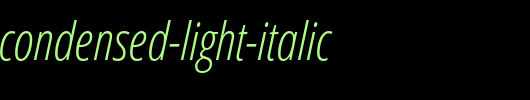 Open-Sans-Condensed-Light-Italic.ttf英文字体下载