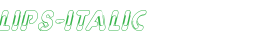 PageClips-Italic_英文字体