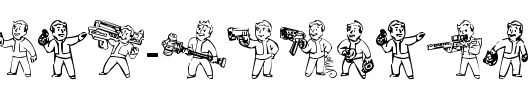 Pip-Boy-Weapons-Dingbats.ttf