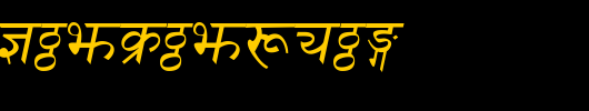 Sanskrit-Italic.ttf是一款不错的英文字体下载