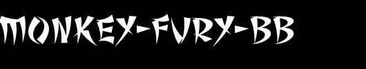 Seven-Monkey-Fury-BB_英文字体