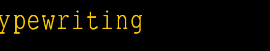 SmallTypeWriting.ttf是一款不错的英文字体下载