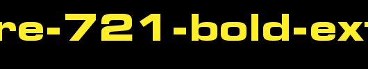 Square-721-Bold-Extended-BT.ttf是一款不错的英文字体下载