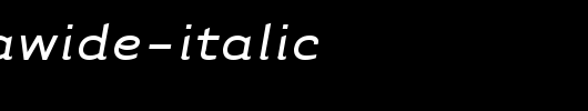 TarzanaWide-Italic.ttf类型，T字母英文