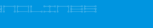 Technolines.ttf类型，T字母英文