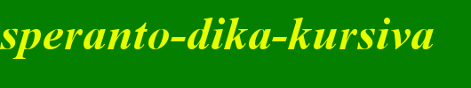 Tempo-Esperanto-Dika-Kursiva.ttf类型，T字母英文