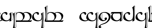 Tengwar-Sindarin-2.ttf类型，T字母英文