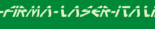 Terra-Firma-Laser-Italic.ttf类型，T字母英文