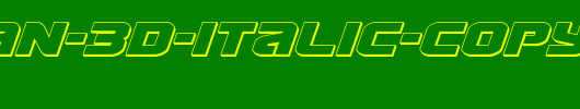 Terran-3D-Italic-copy-1-.ttf类型，T字母英文