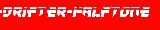 Tokyo-Drifter-Halftone.ttf类型，T字母英文