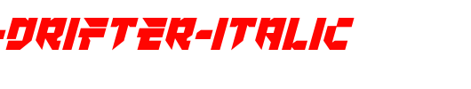 Tokyo-Drifter-Italic.ttf类型，T字母英文