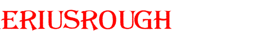 a_AlgeriusRough_英文字体