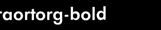 a_FuturaOrtoRg-Bold_英文字体